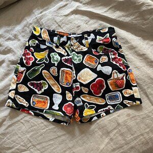 Lisa Says Gah - Evan Short - Italian Summer Black - Size 4